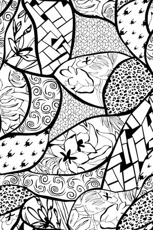 几何印花华亿平台图片