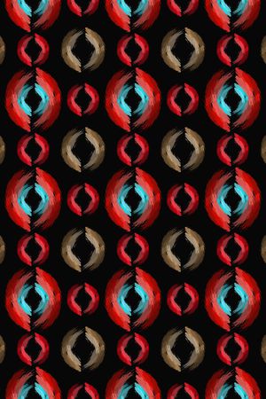 几何印花华亿平台图片