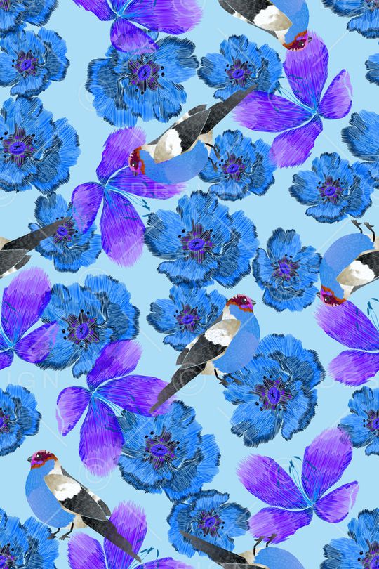 绿植树叶印花华亿平台图片