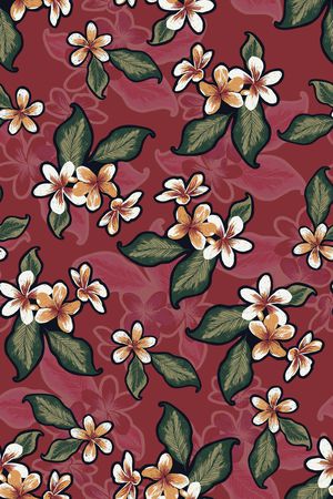 绿植树叶印花华亿平台图片