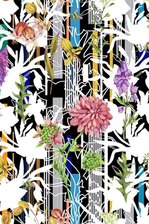 几何印花华亿平台图片