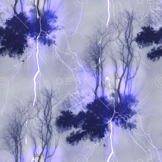 树枝印花华亿平台图片