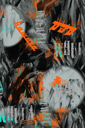 字母印花华亿平台图片