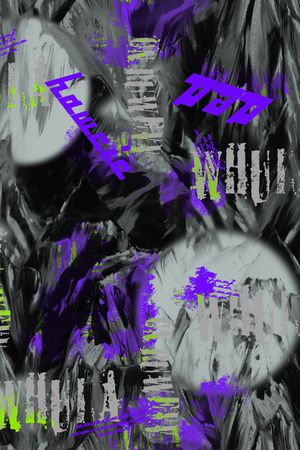 字母印花华亿平台图片