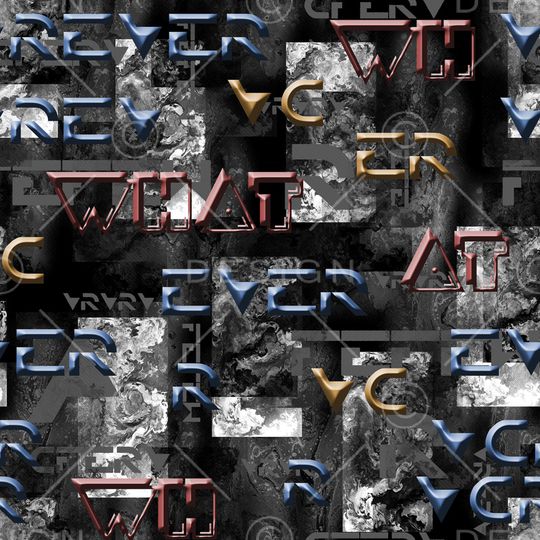 几何印花华亿平台图片