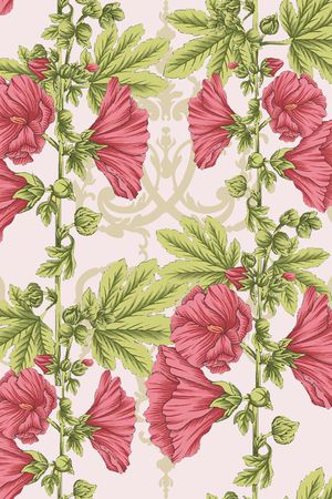 绿植树叶印花华亿平台图片