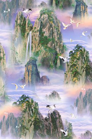 民族风印花华亿平台图片