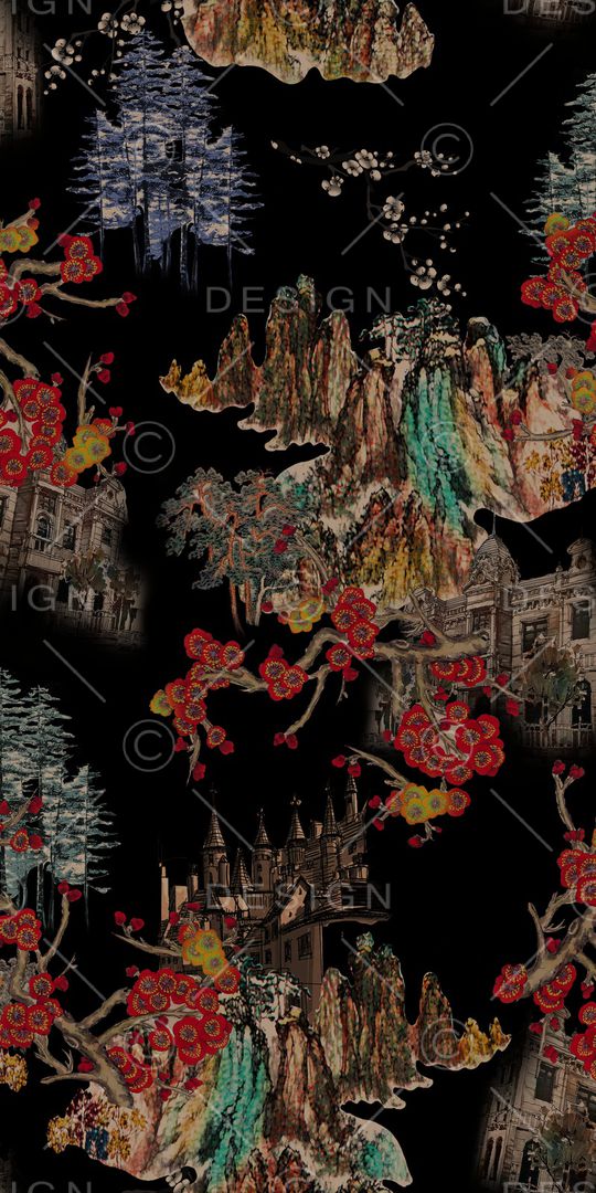 扎染华亿平台印花华亿平台图片