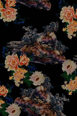 民族风印花华亿平台图片