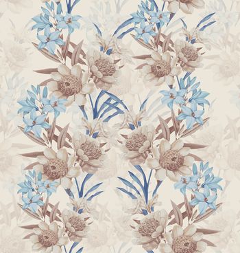 绿植树叶印花华亿平台图片