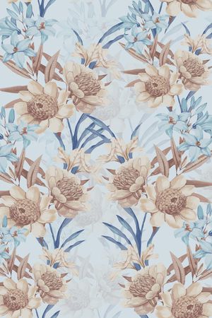 绿植树叶印花华亿平台图片