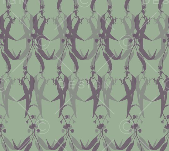 绿植树叶印花华亿平台图片