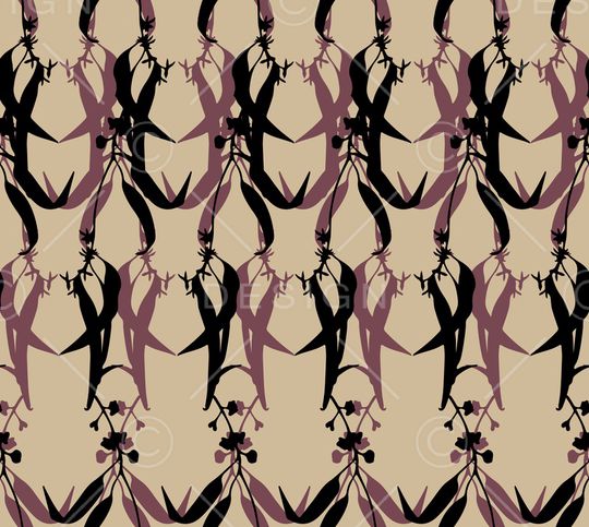 绿植树叶印花华亿平台图片