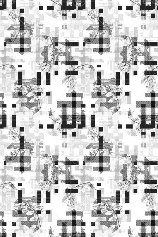 几何印花华亿平台图片