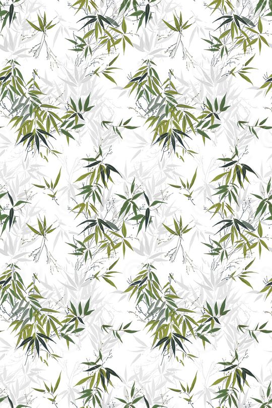 绿植树叶印花华亿平台图片