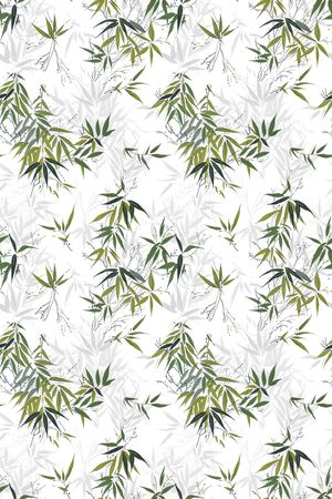 绿植树叶印花华亿平台图片