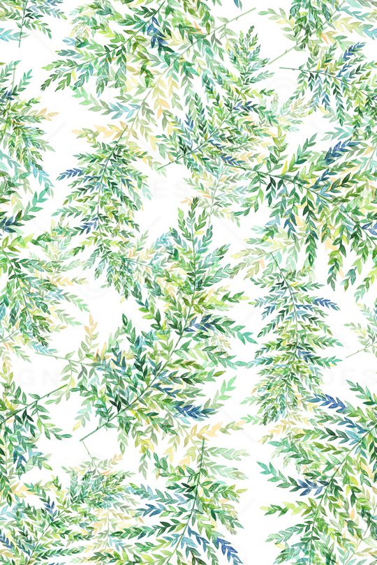 绿植树叶印花华亿平台图片