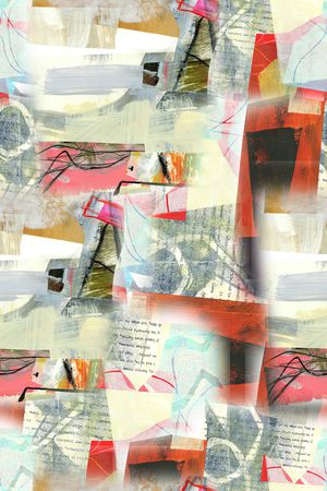 抽象印花华亿平台图片