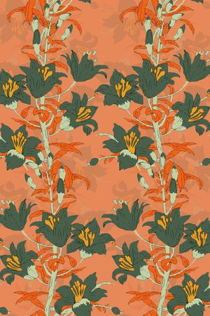 绿植树叶印花华亿平台图片