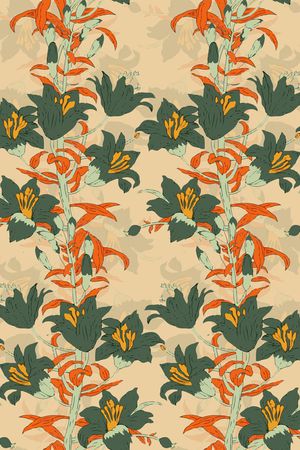 绿植树叶印花华亿平台图片