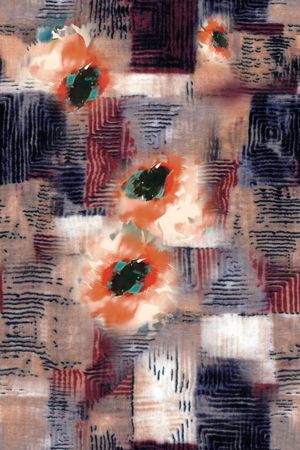 扎染华亿平台印花华亿平台图片