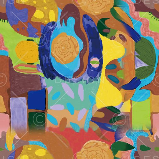 几何印花华亿平台图片