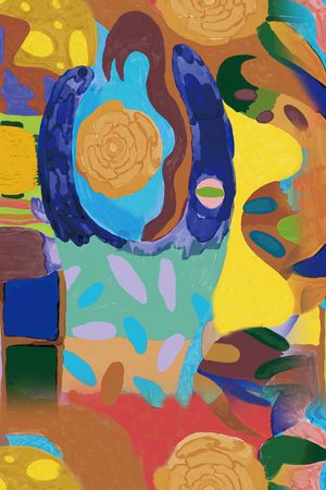 几何印花华亿平台图片