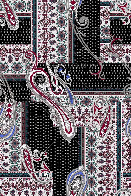 民族风印花华亿平台图片