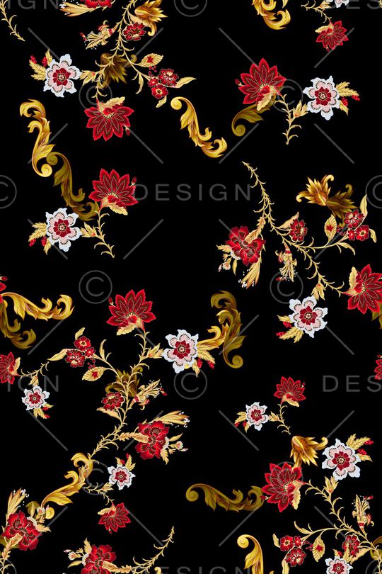 民族风印花华亿平台图片