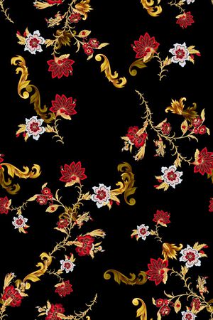 民族风印花华亿平台图片