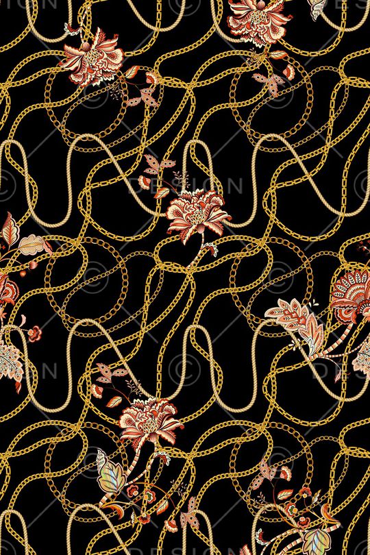 链条印花华亿平台图片