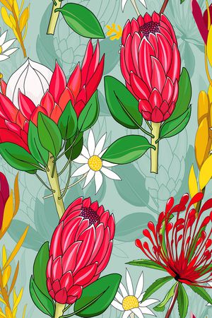 绿植树叶印花华亿平台图片