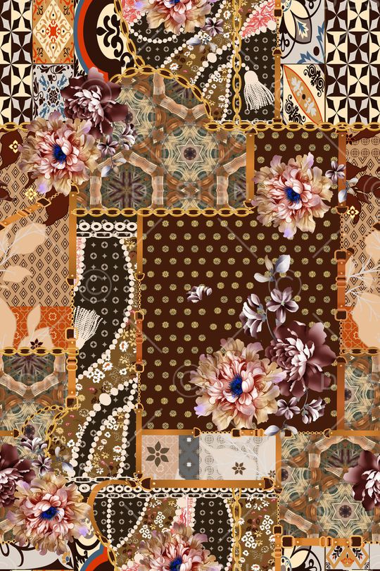 民族风印花华亿平台图片