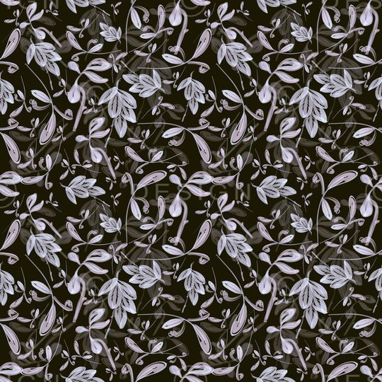 绿植树叶印花华亿平台图片