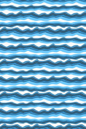 波浪纹印花华亿平台图片