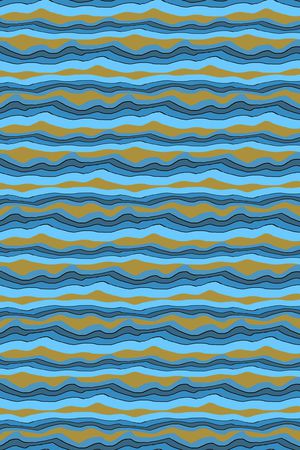 波浪纹印花华亿平台图片