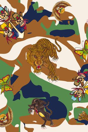 老虎印花华亿平台图片