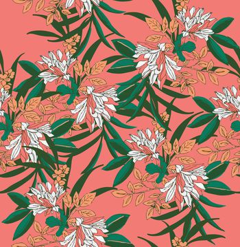 彩底花卉印花华亿平台图片