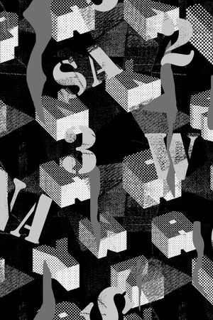 几何印花华亿平台图片