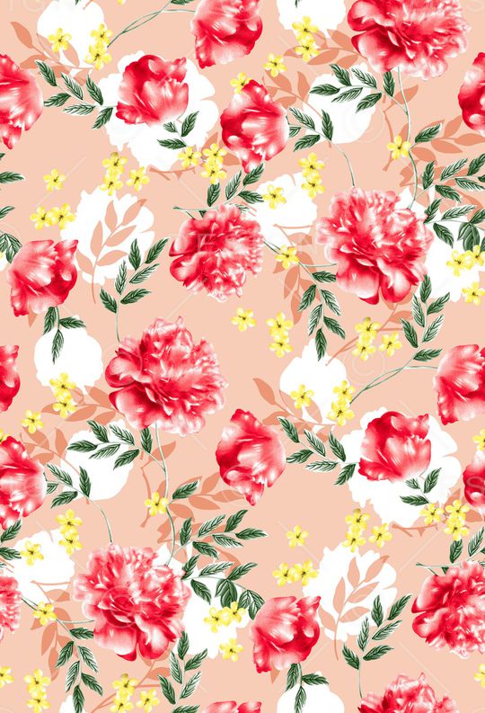 玫瑰花印花华亿平台图片