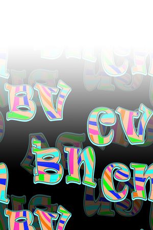 字母印花华亿平台图片