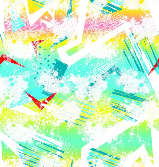 几何印花华亿平台图片