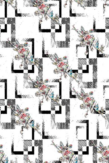 几何印花华亿平台图片