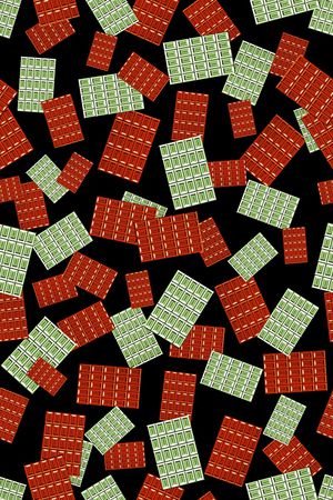 几何印花华亿平台图片