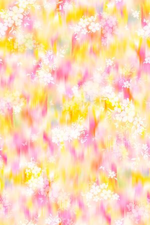 抽象花卉印花华亿平台图片