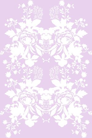 彩底花卉印花华亿平台图片