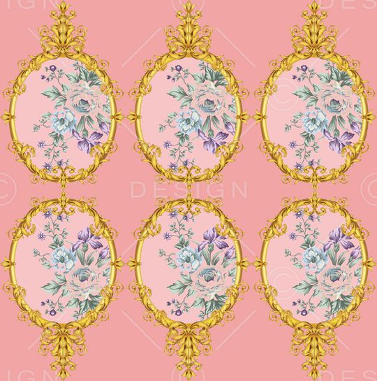 彩底花卉印花华亿平台图片