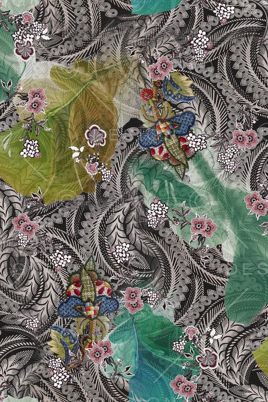 线条印花华亿平台图片