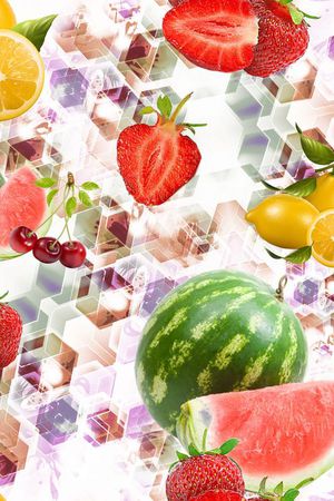 西瓜印花华亿平台图片