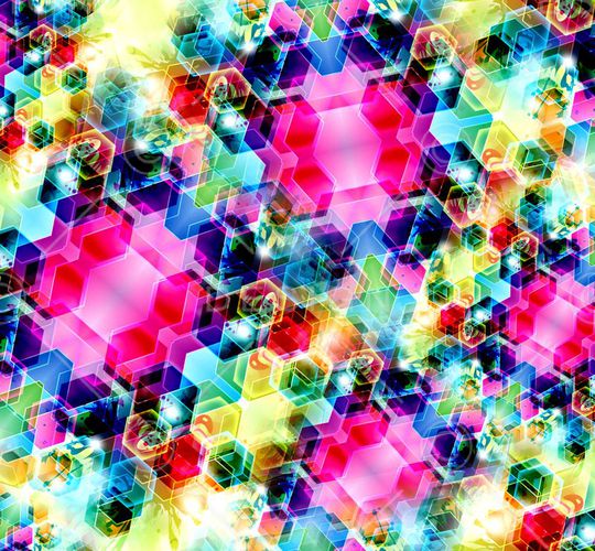 七彩印花华亿平台图片